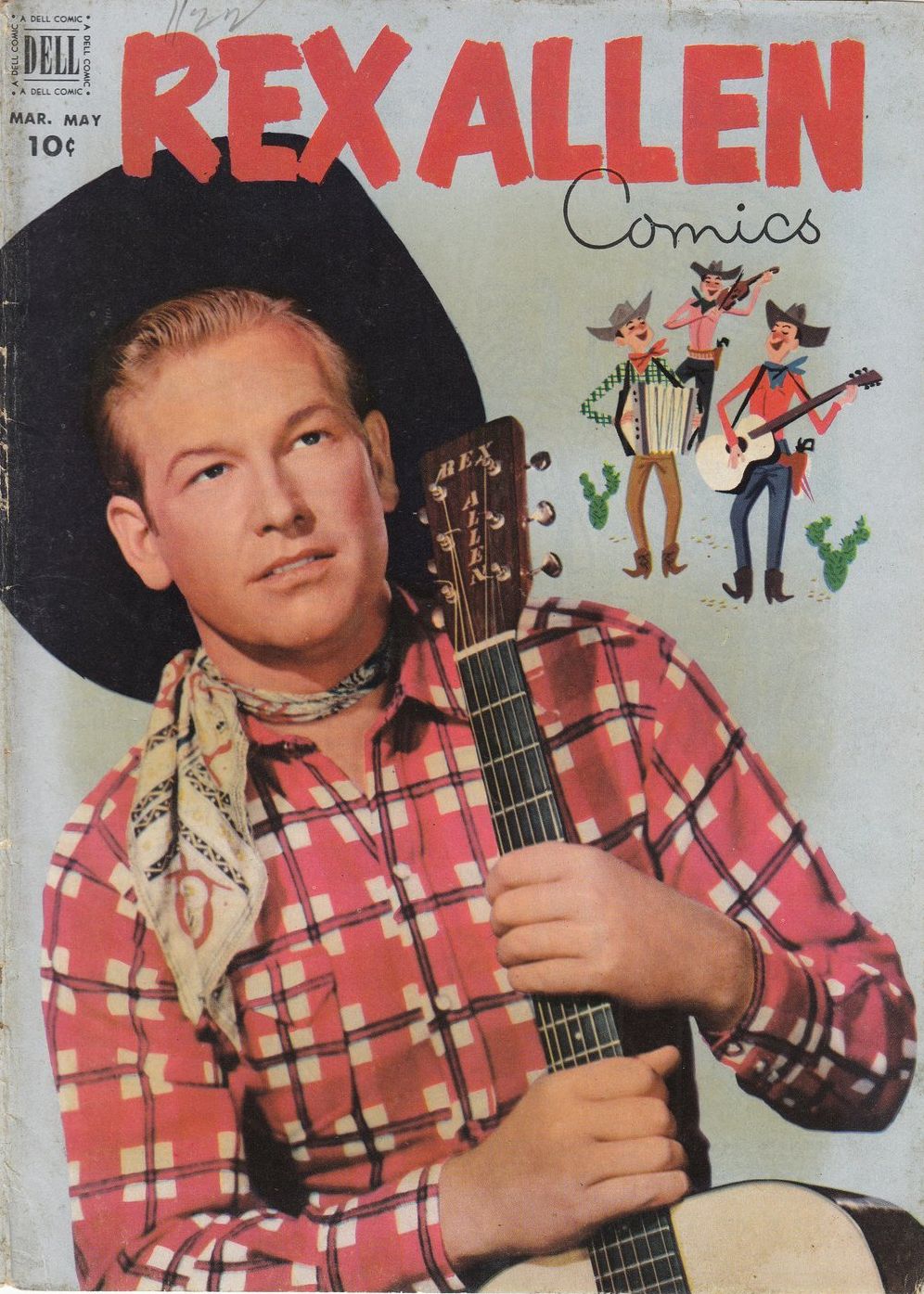 Rex Allen Number 4 Western Comic Book
