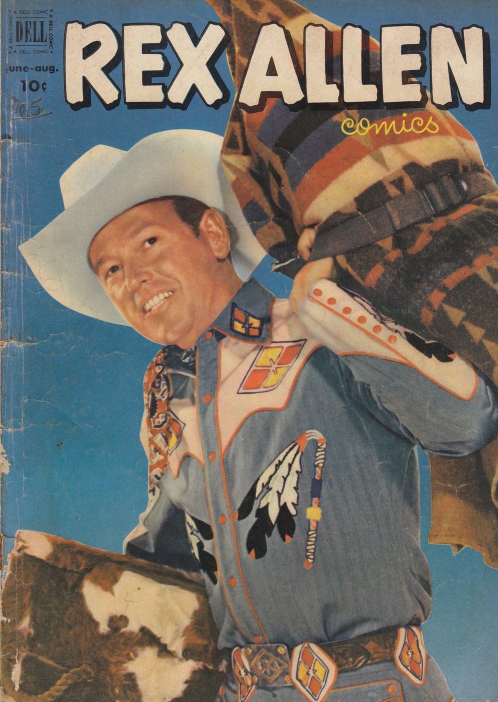 Rex Allen Number 5 Western Comic Book