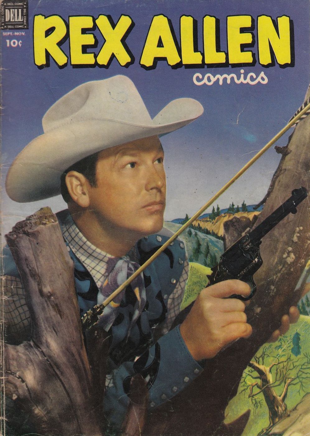 Rex Allen Number 6 Western Comic Book