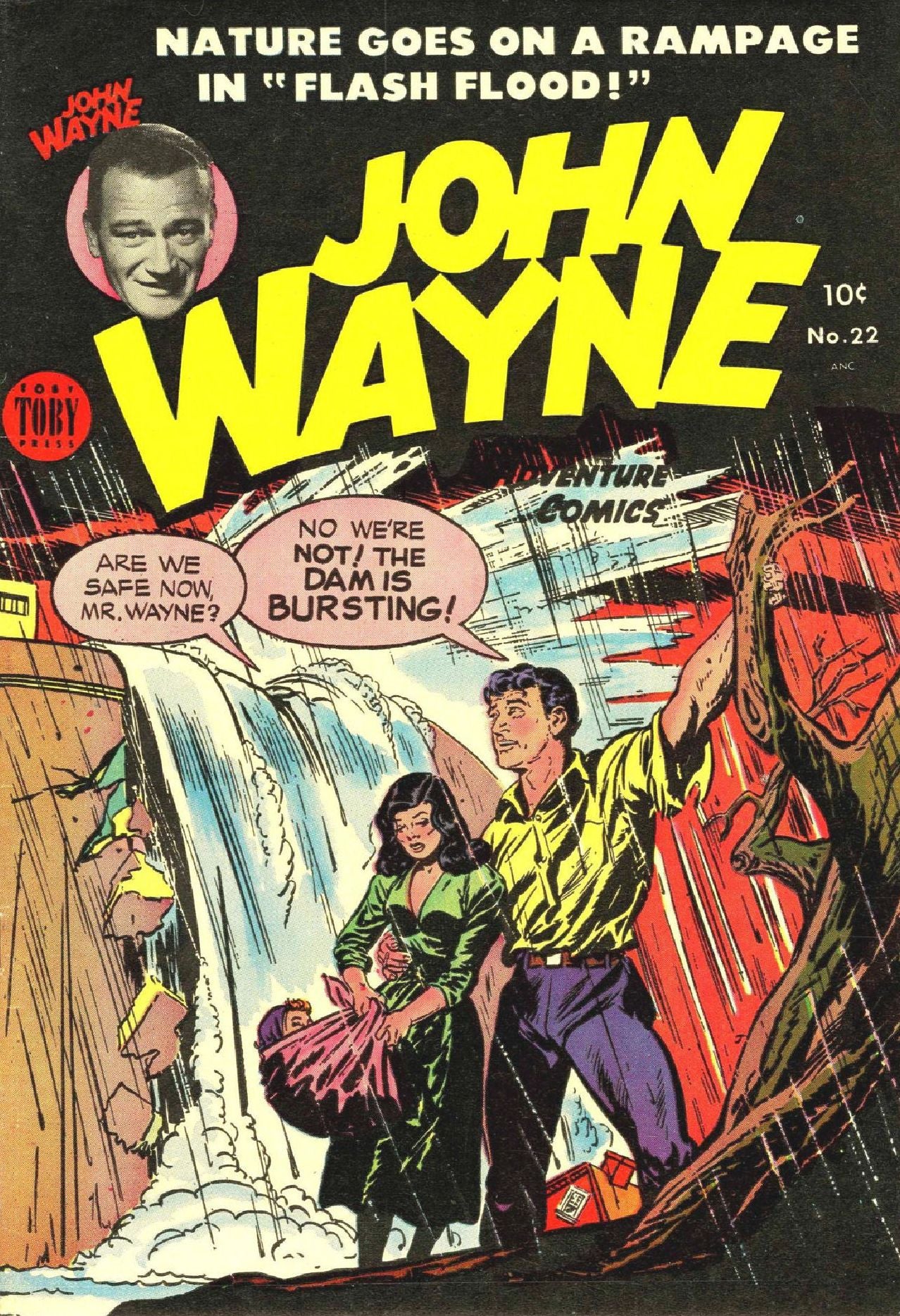 John Wayne Adventure Comics Number 22 Western Comic Book