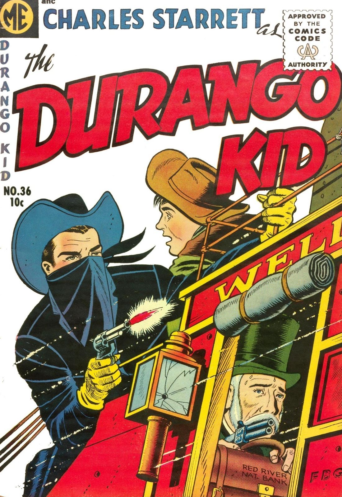 DURANGO KID Number 36 Western Comic Book