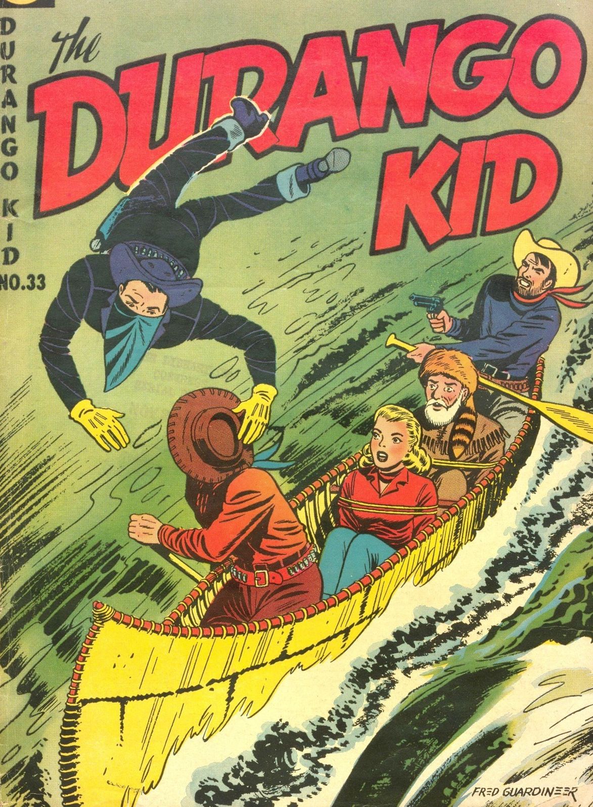 DURANGO KID Number 33 Western Comic Book