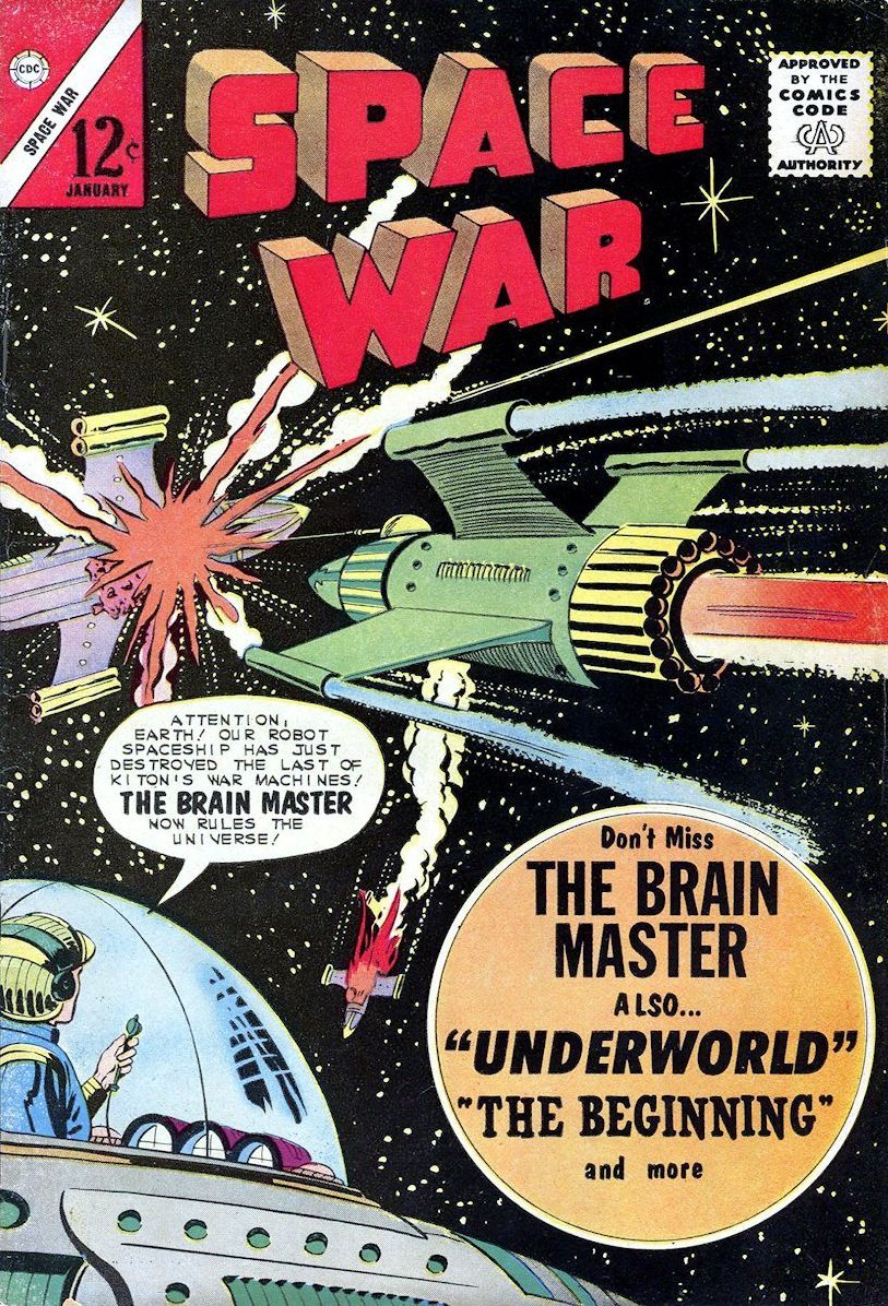 Space War Number 20 Science Fiction Comic Book