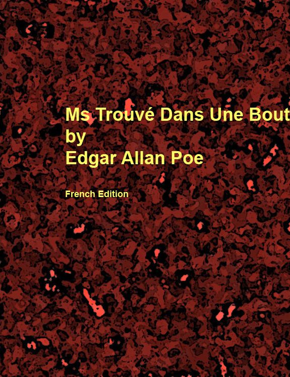 Ms Trouv&eacute; Dans Une Bouteille