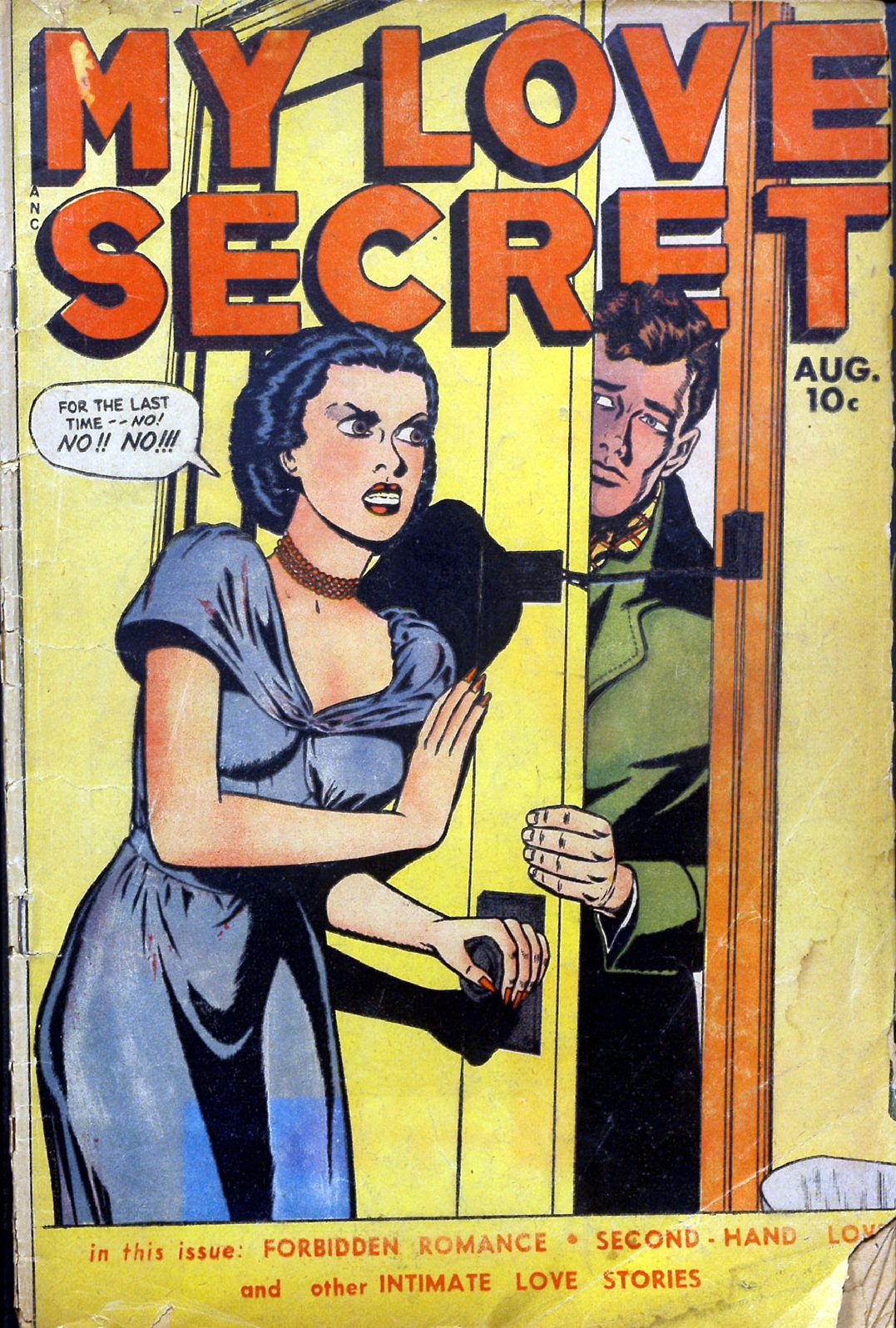 My Love Secret Number 25 Love Comic Book
