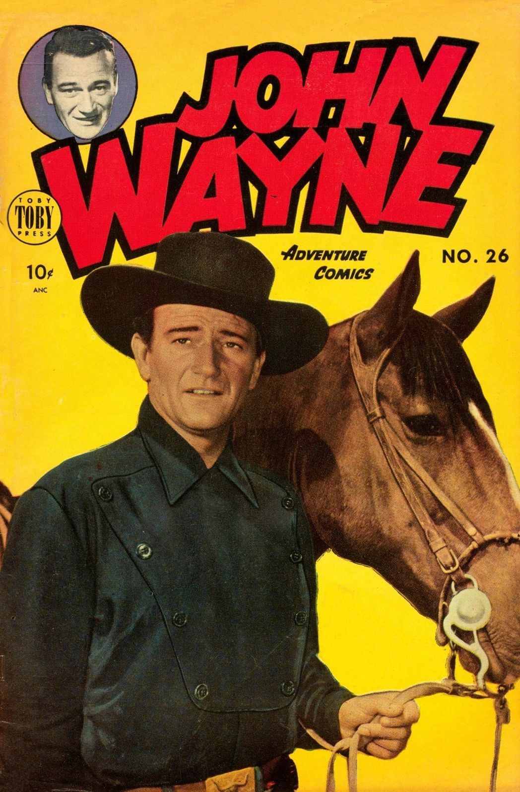 John Wayne Adventure Comics Number 26 Western Comic Book