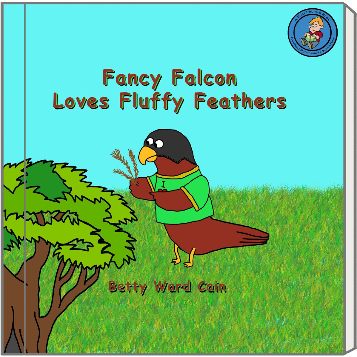 Fancy Falcon Loves Fluffy Feathers