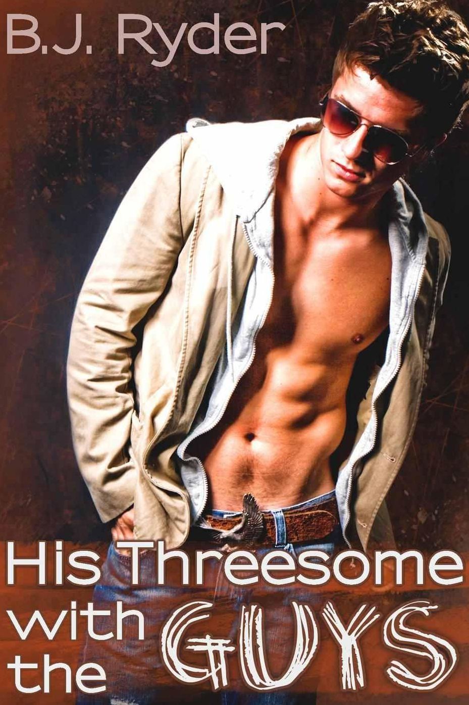 His Threesome with the Guys (Gay Flipping First Time Menage Erotica)