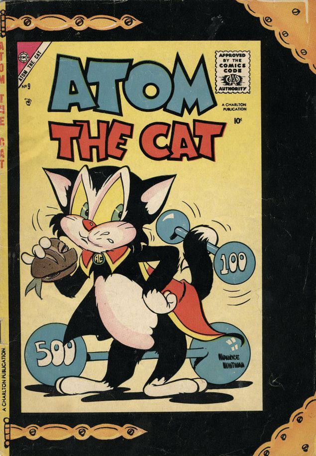 Atom the Cat Number 9 Childrens Comic Book