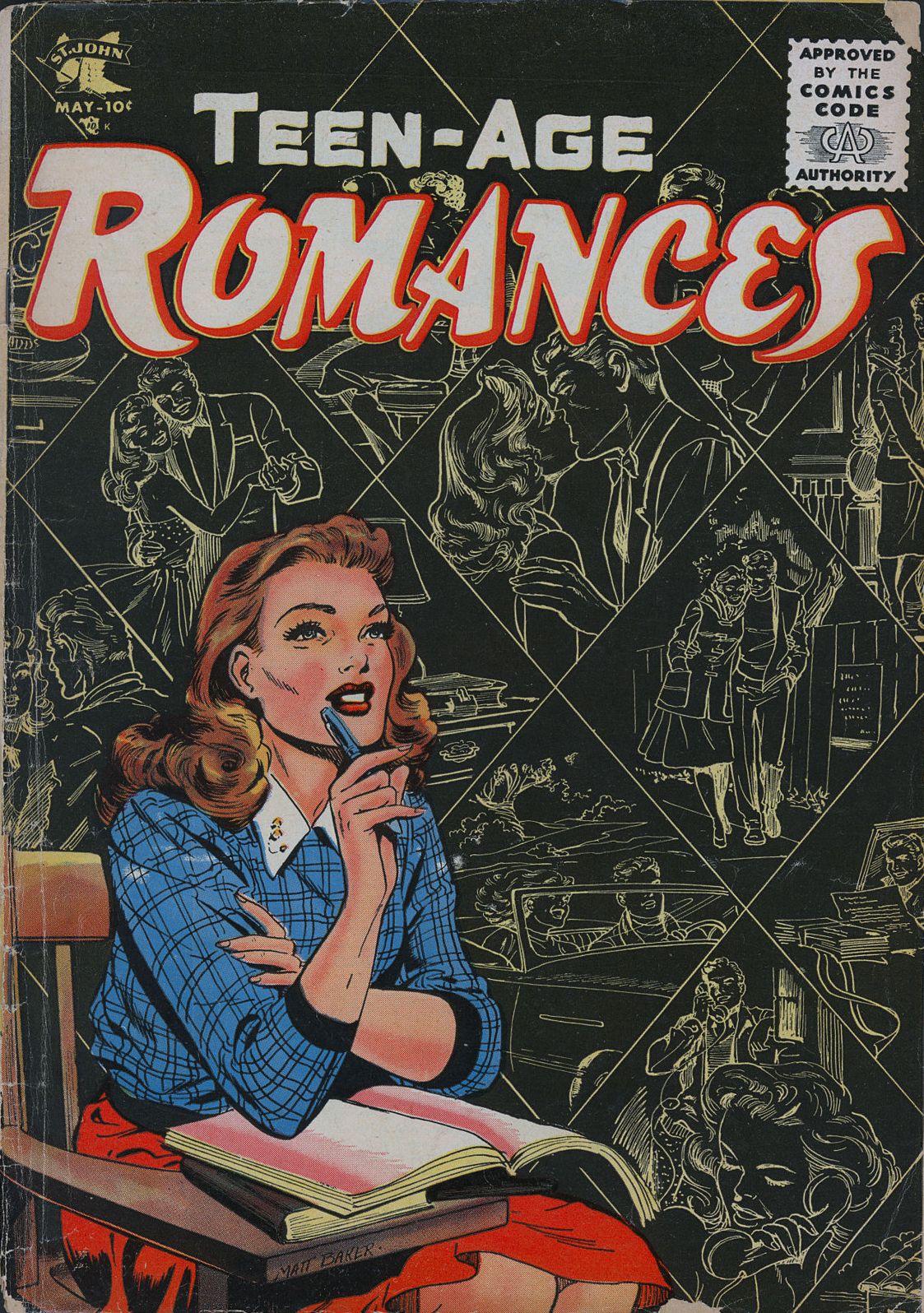 Teen Age Romances Number 43 Love Comic Book