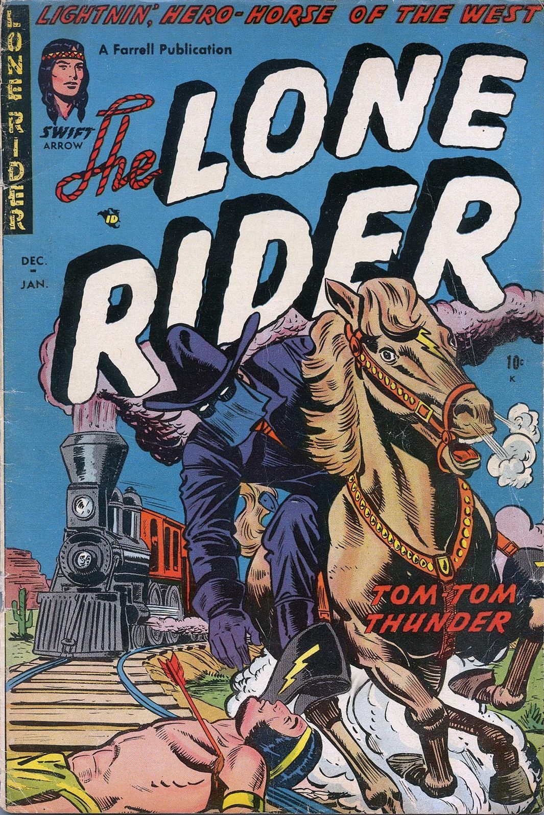 Lone Rider Number 11 Western Comic Book