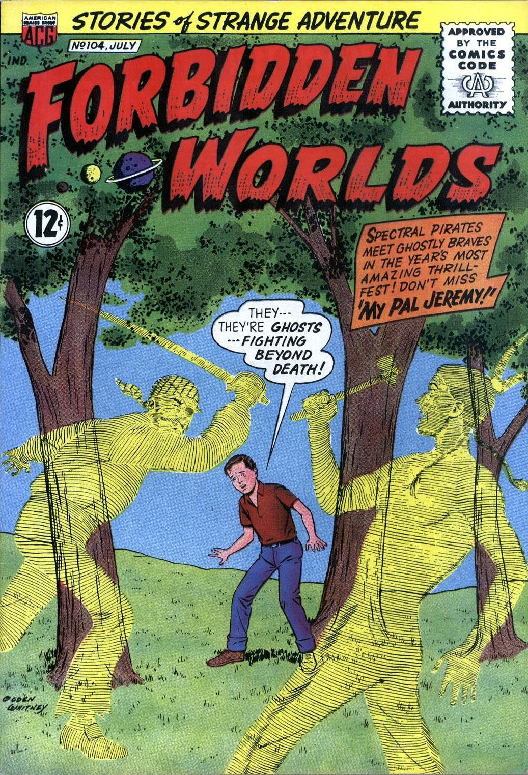 Forbidden Worlds Number 104 Horror Comic Book