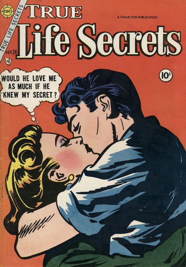 True Life Secrets Number 24 Love Comic Book