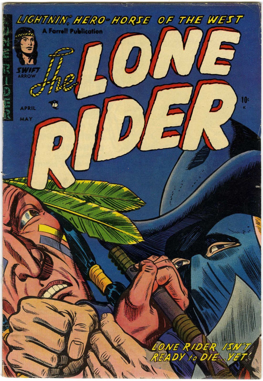 Lone Rider Number 19 Western Comic Book