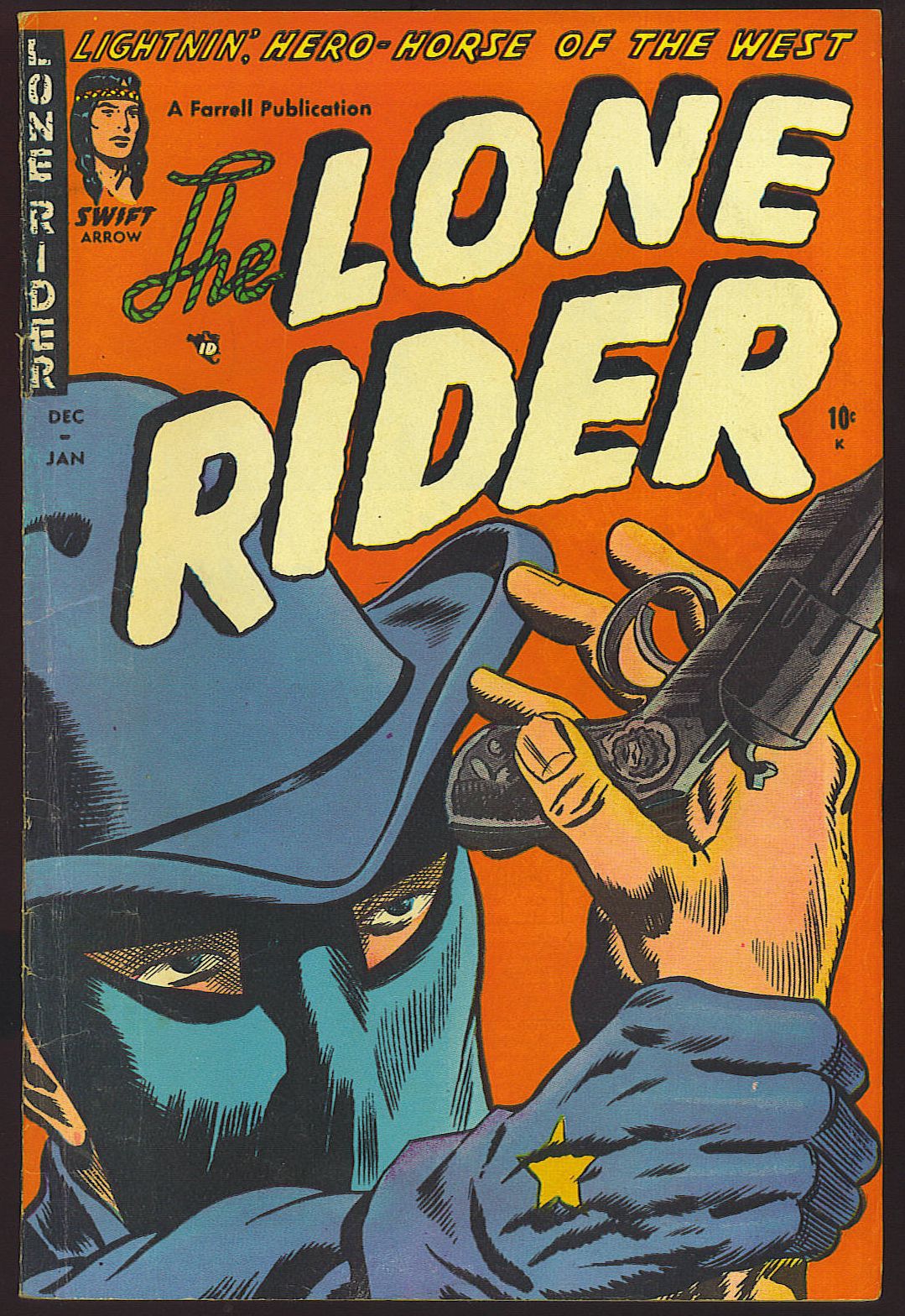 Lone Rider Number 17 Western Comic Book