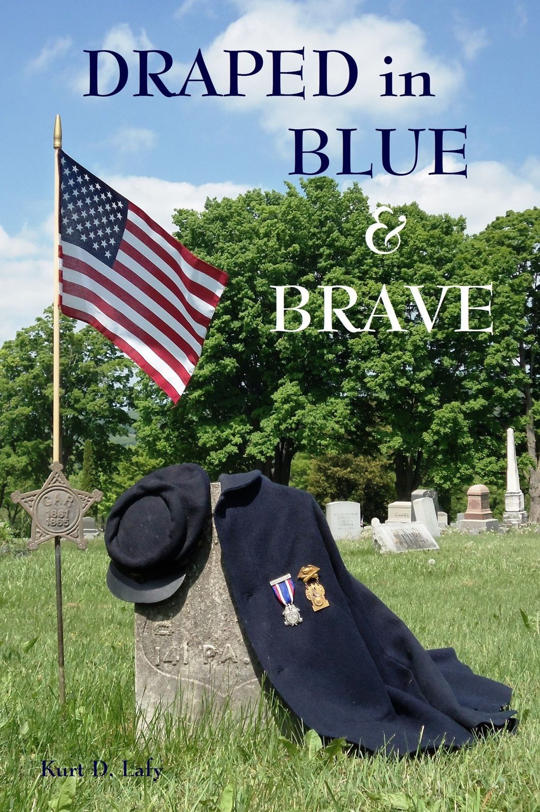 Draped in Blue and Brave