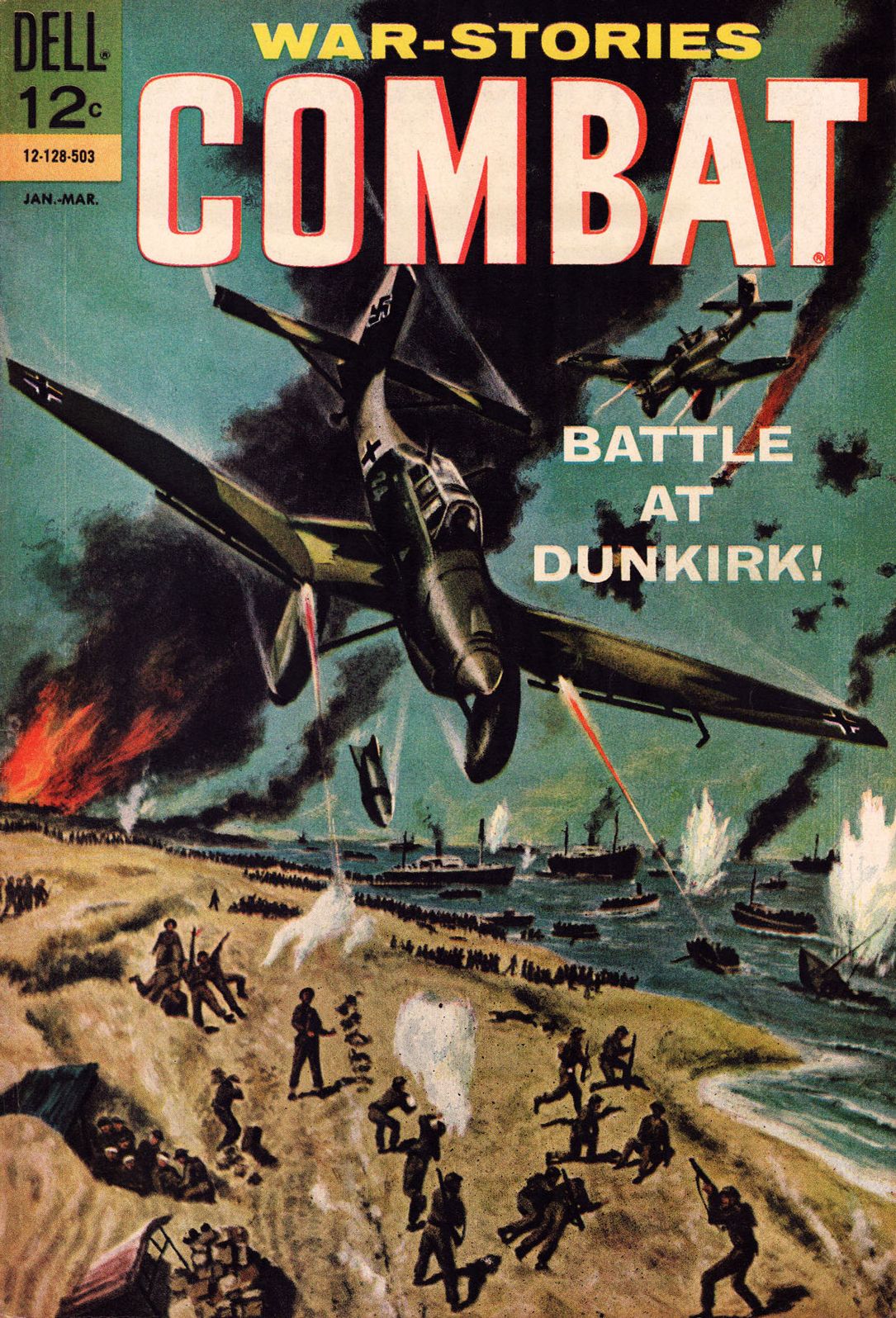 Combat Number 15 War Comic Book