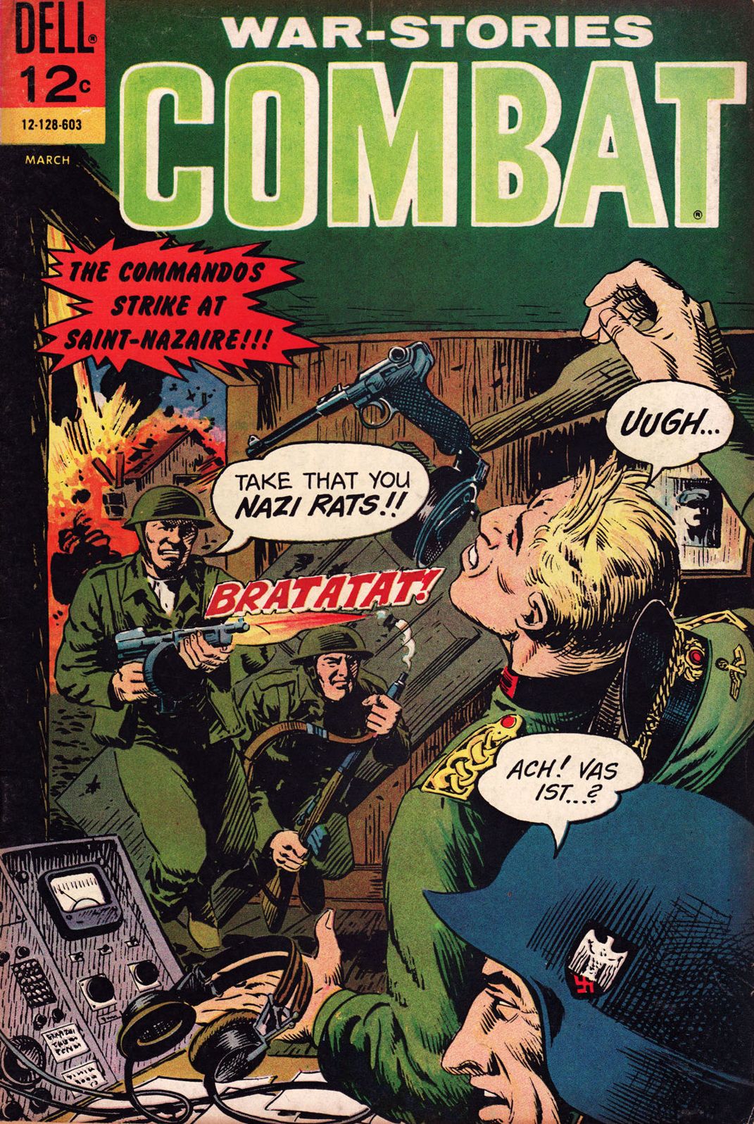 Combat Number 19 War Comic Book