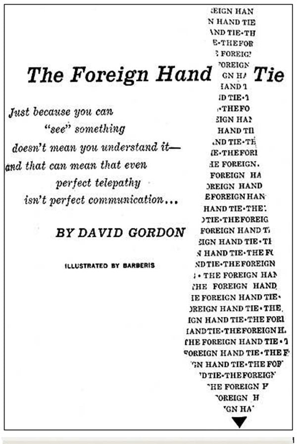 The Foreign Hand Tie