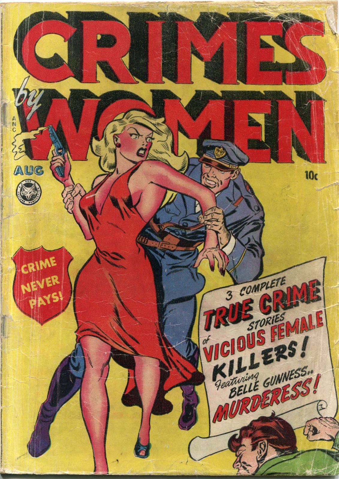 Crimes By Women Number 2 Crime Comic Book