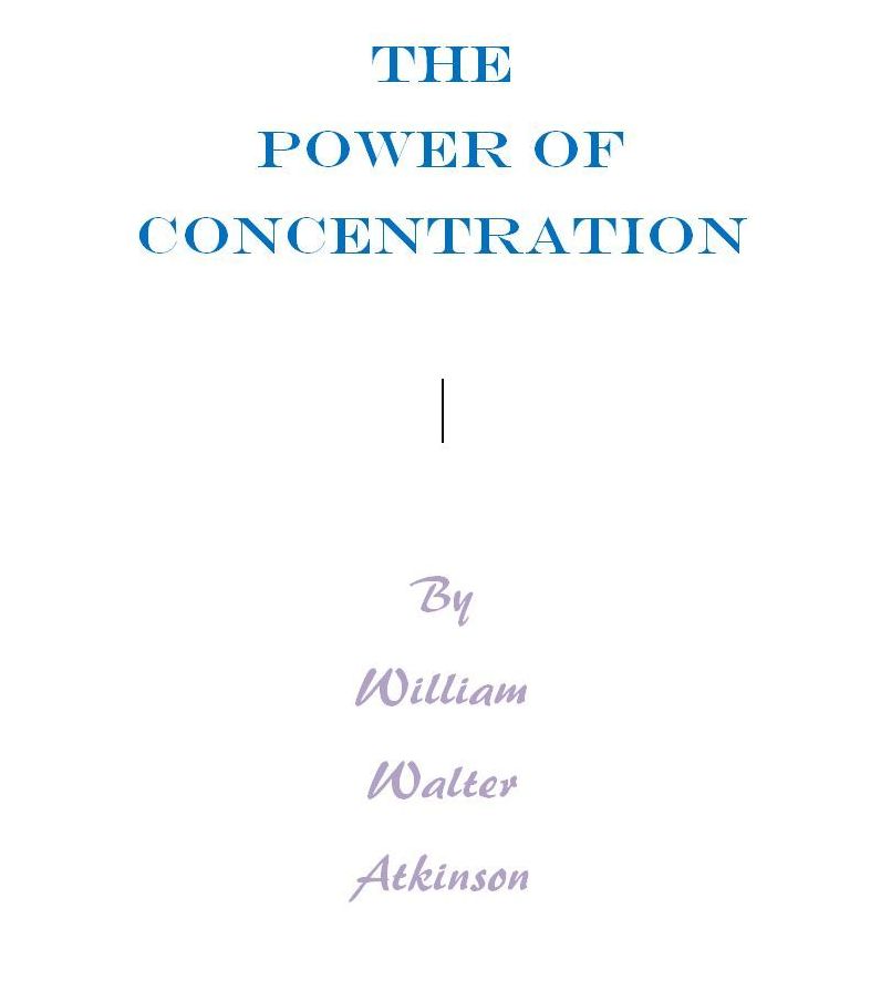 Power of Concentration