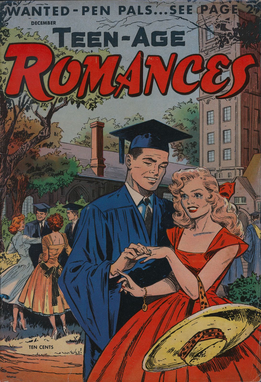 Teen Age Romances Number 40 Love Comic Book
