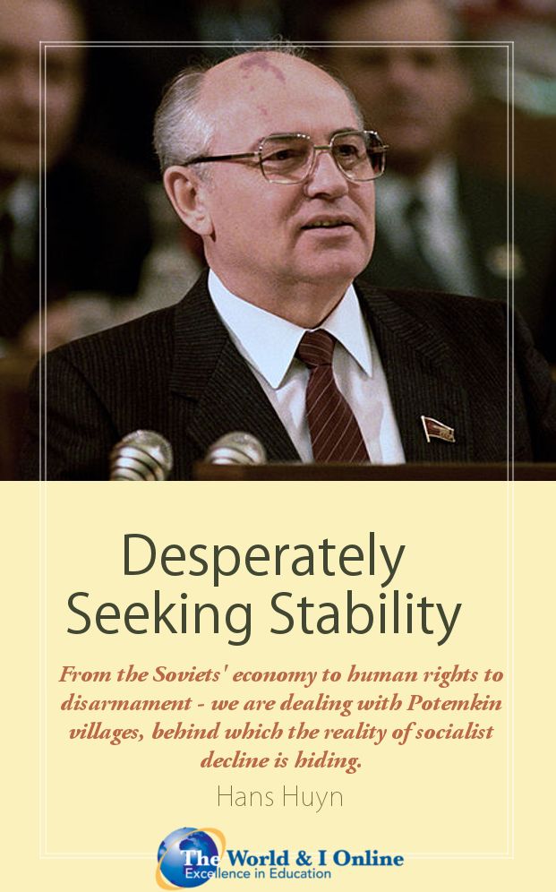 Desperately Seeking Stability