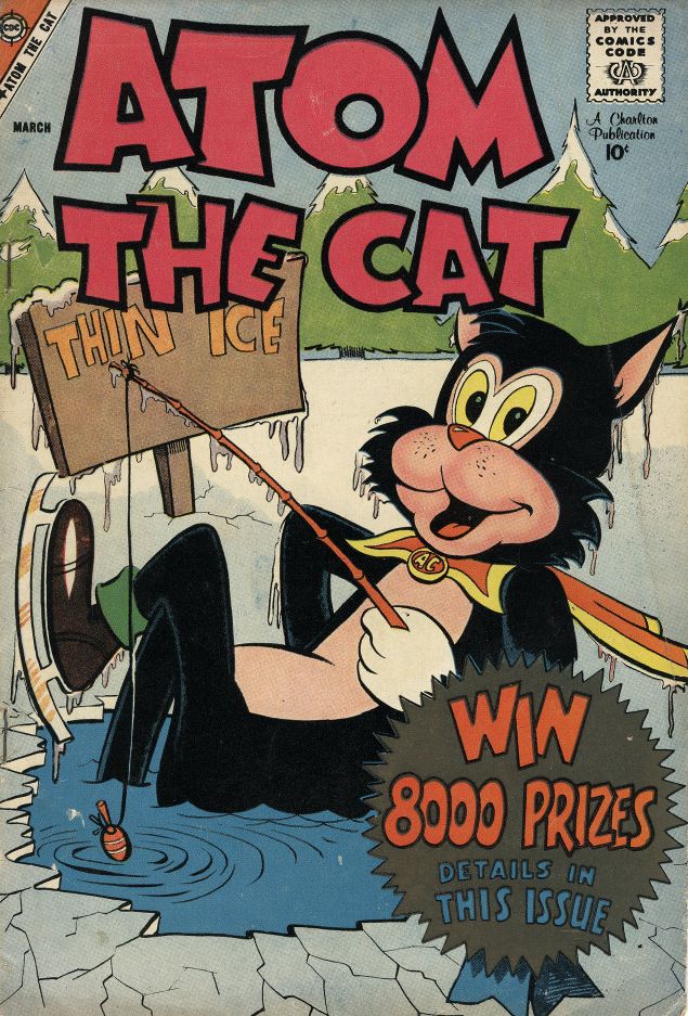 Atom the Cat Number 15 Childrens Comic Book
