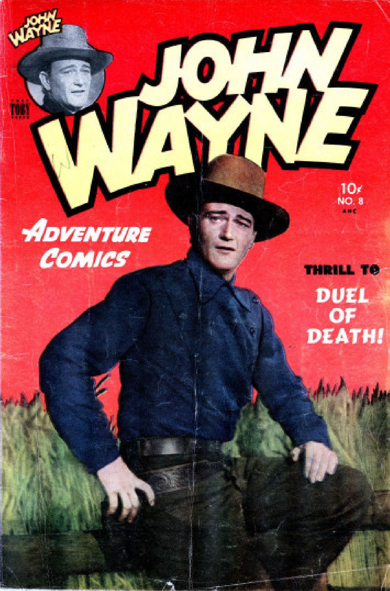 John Wayne Adventure Comics Number 8 Western Comic Book