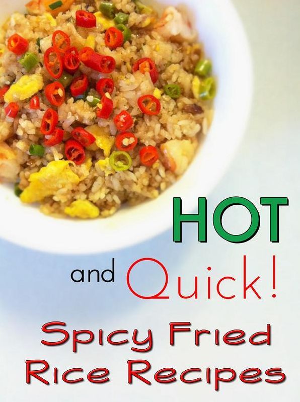 Best Easy Rice Recipes on Hot and Quick Spicy Fried Rice Recipes - Whether you are a retiree, working Mother, a student, or more, fried rice can be your quick and friendly meal for any part of the day.
