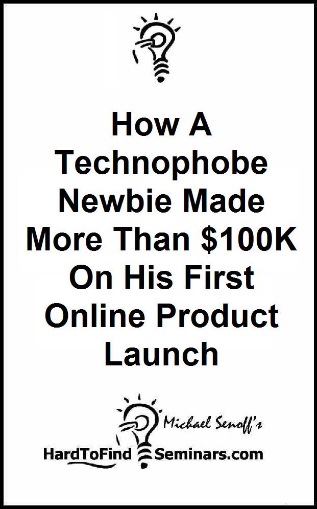 How A Technophobe Newbie Made More Than $100K On His First Online Product Launch