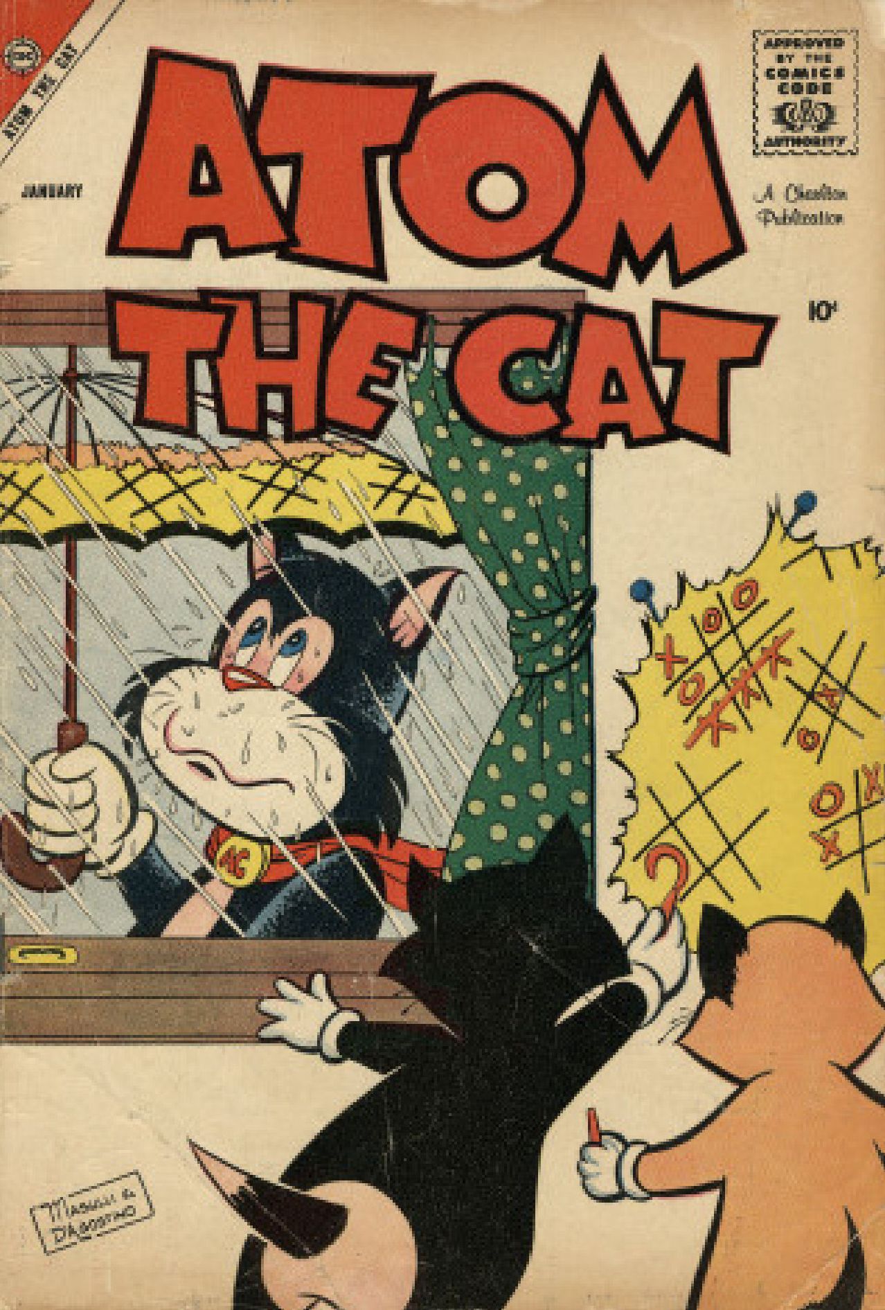 Atom the Cat Number 14 Childrens Comic Book