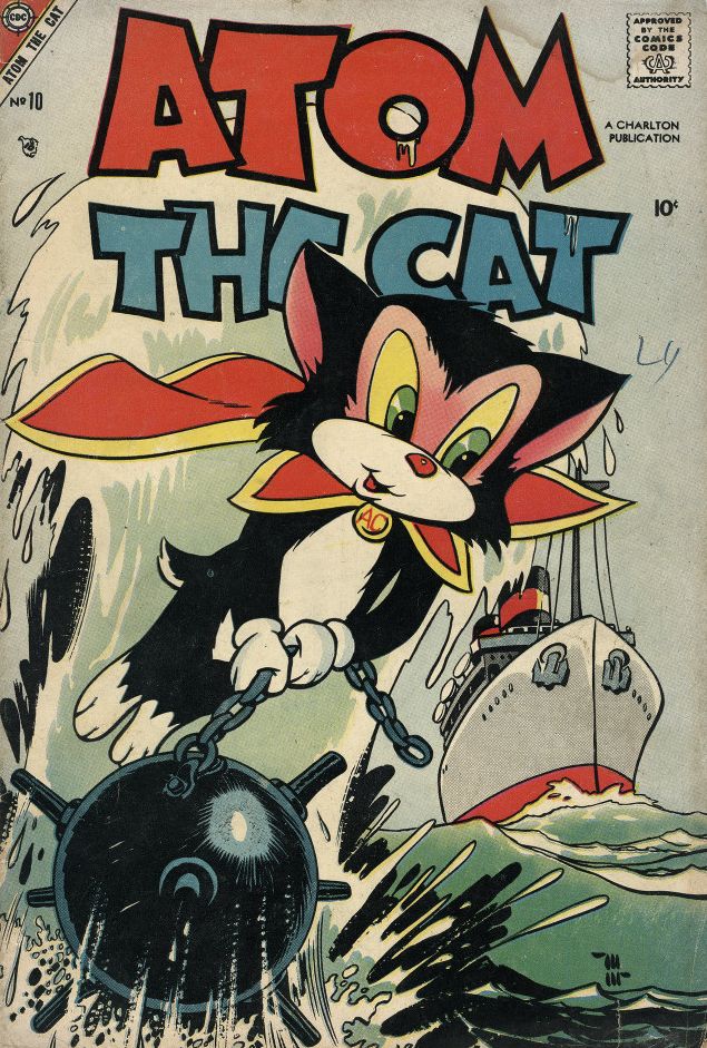 Atom the Cat Number 10 Childrens Comic Book