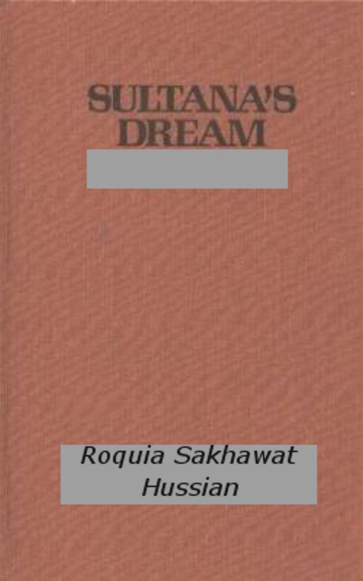 Sultana's Dream