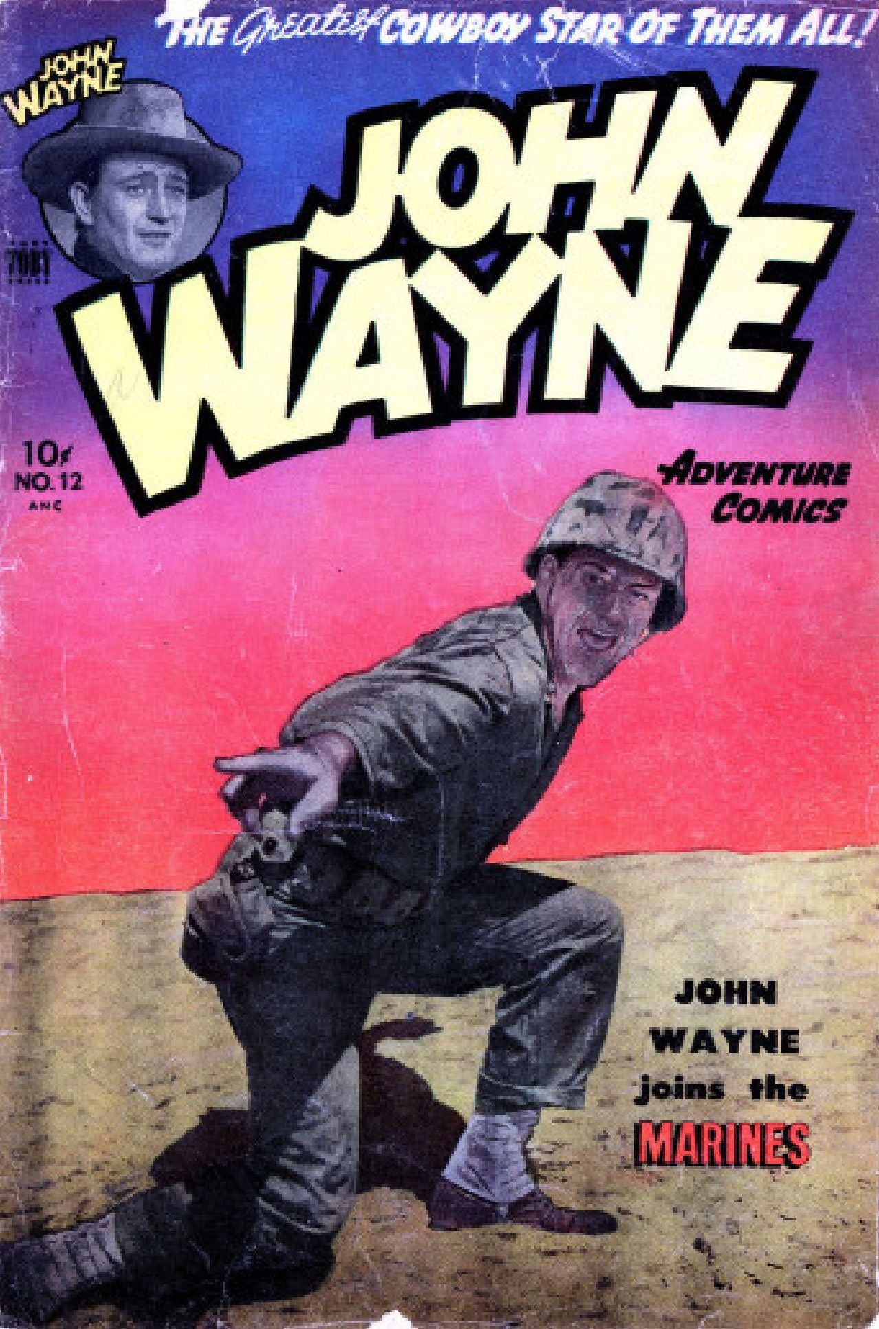 John Wayne Adventure Comics Number 12 Western Comic Book