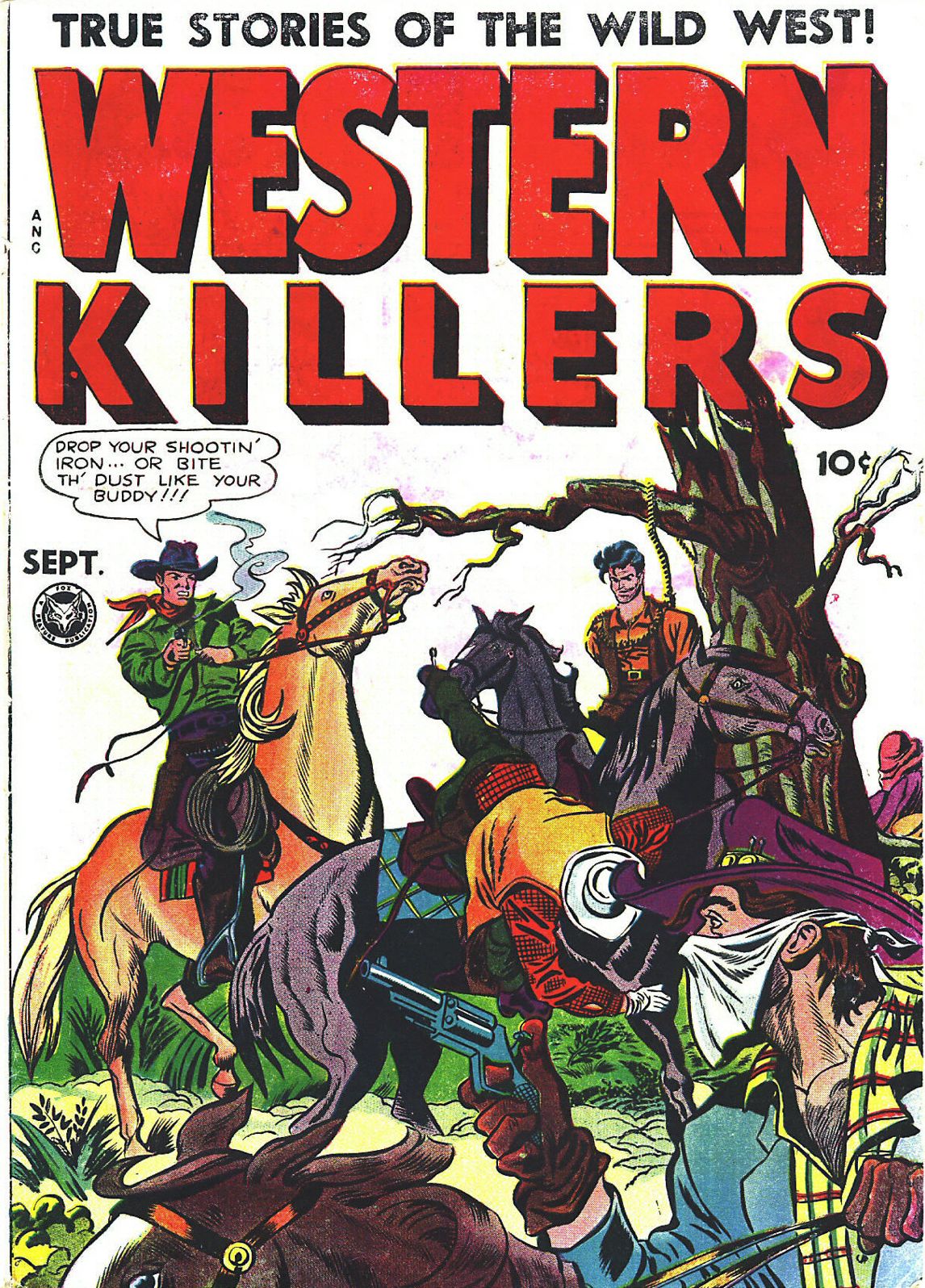 Western Killers Number 60 Western Comic Book
