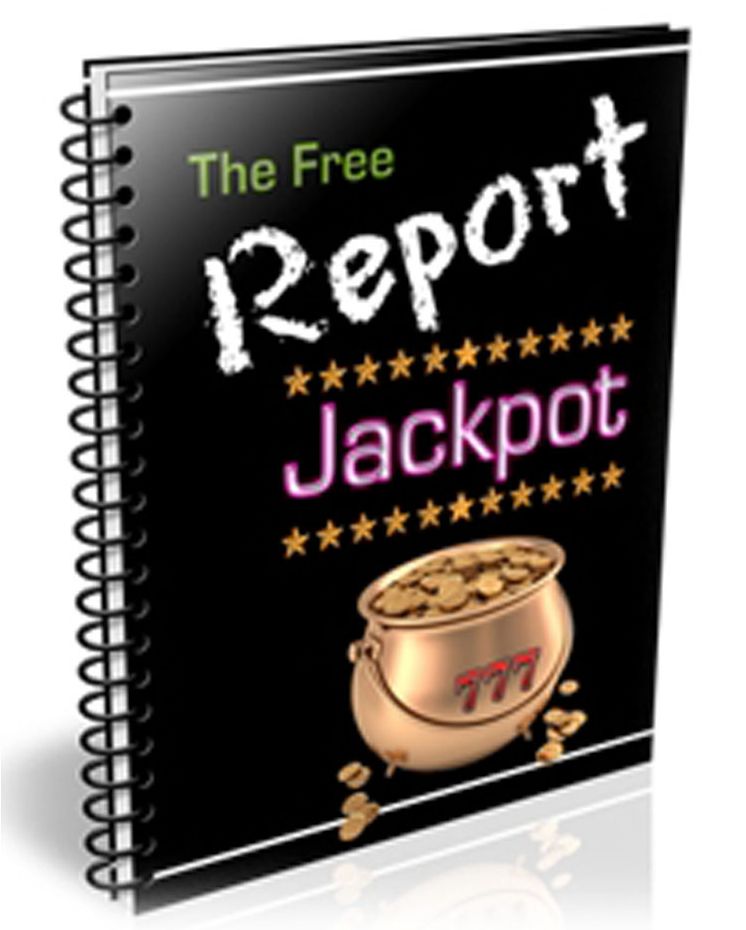 Free Report Jackpot - Lessons