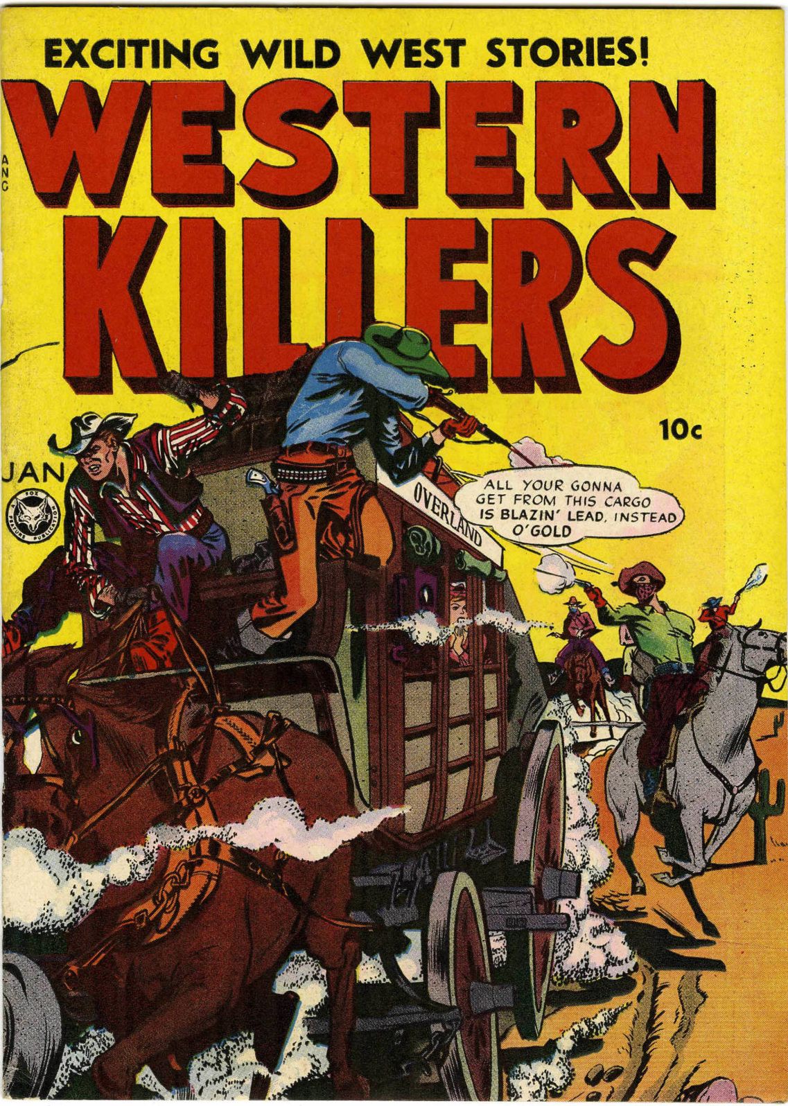 Western Killers Number 62 Western Comic Book
