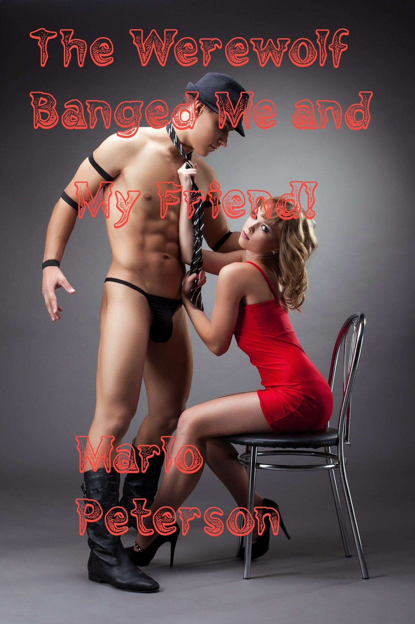 The Werewolf Banged Me and My Friend! (Interracial Threesome Werewolf Erotica)