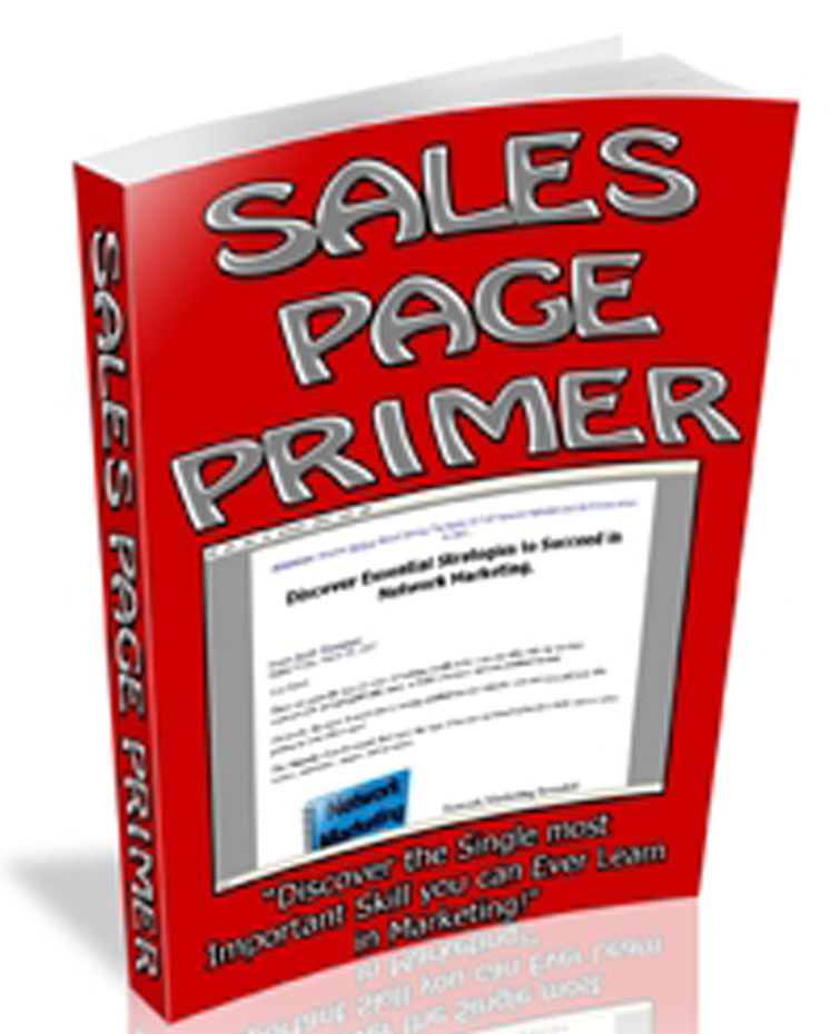 Sales Page Primer