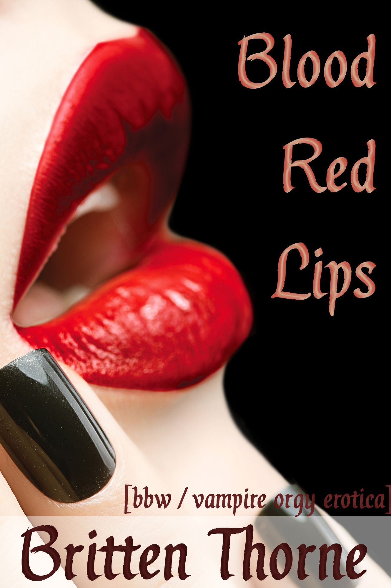 Blood Red Lips (bbw / vampire orgy erotica)