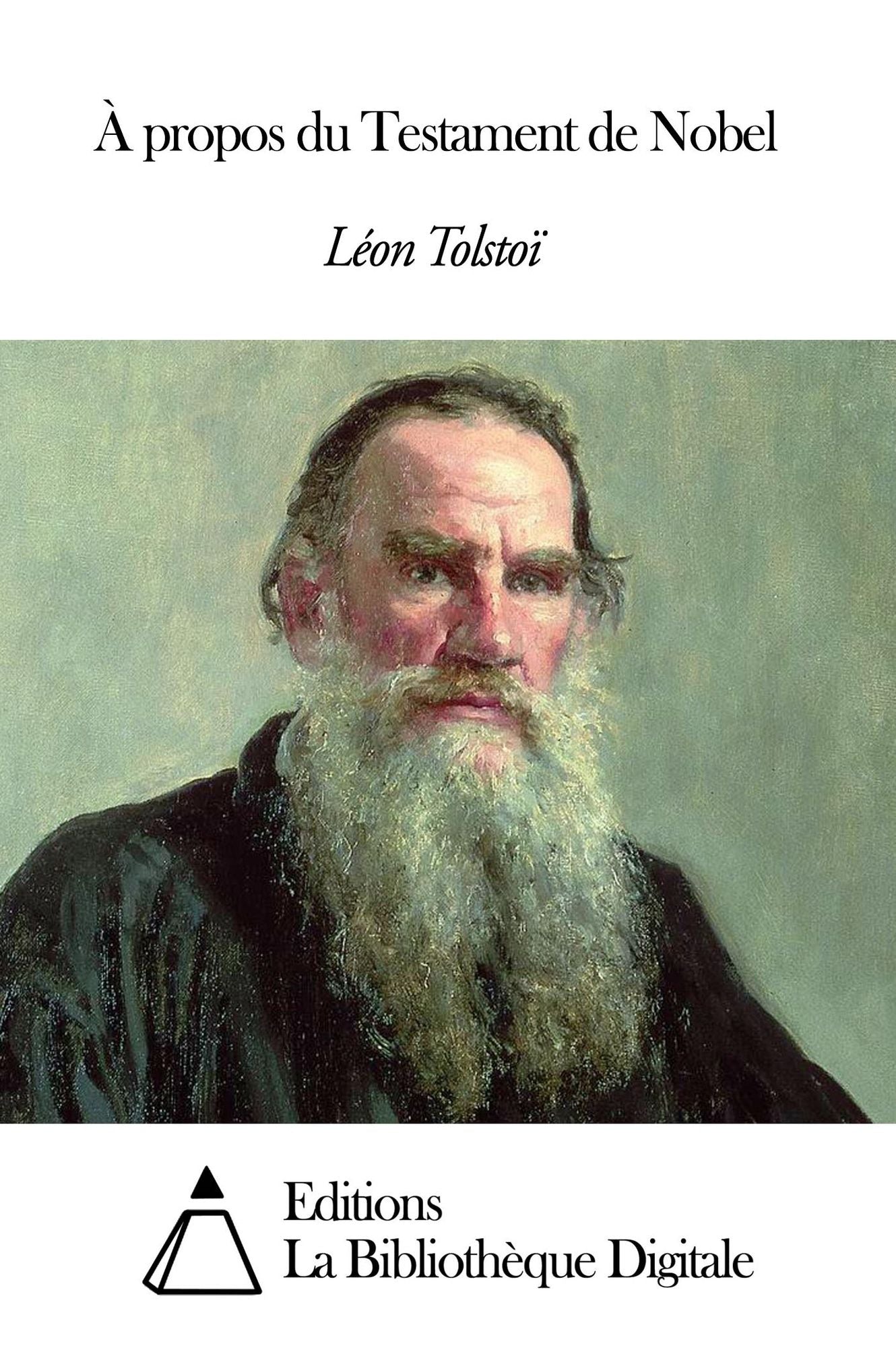 &Agrave; propos du Testament de Nobel