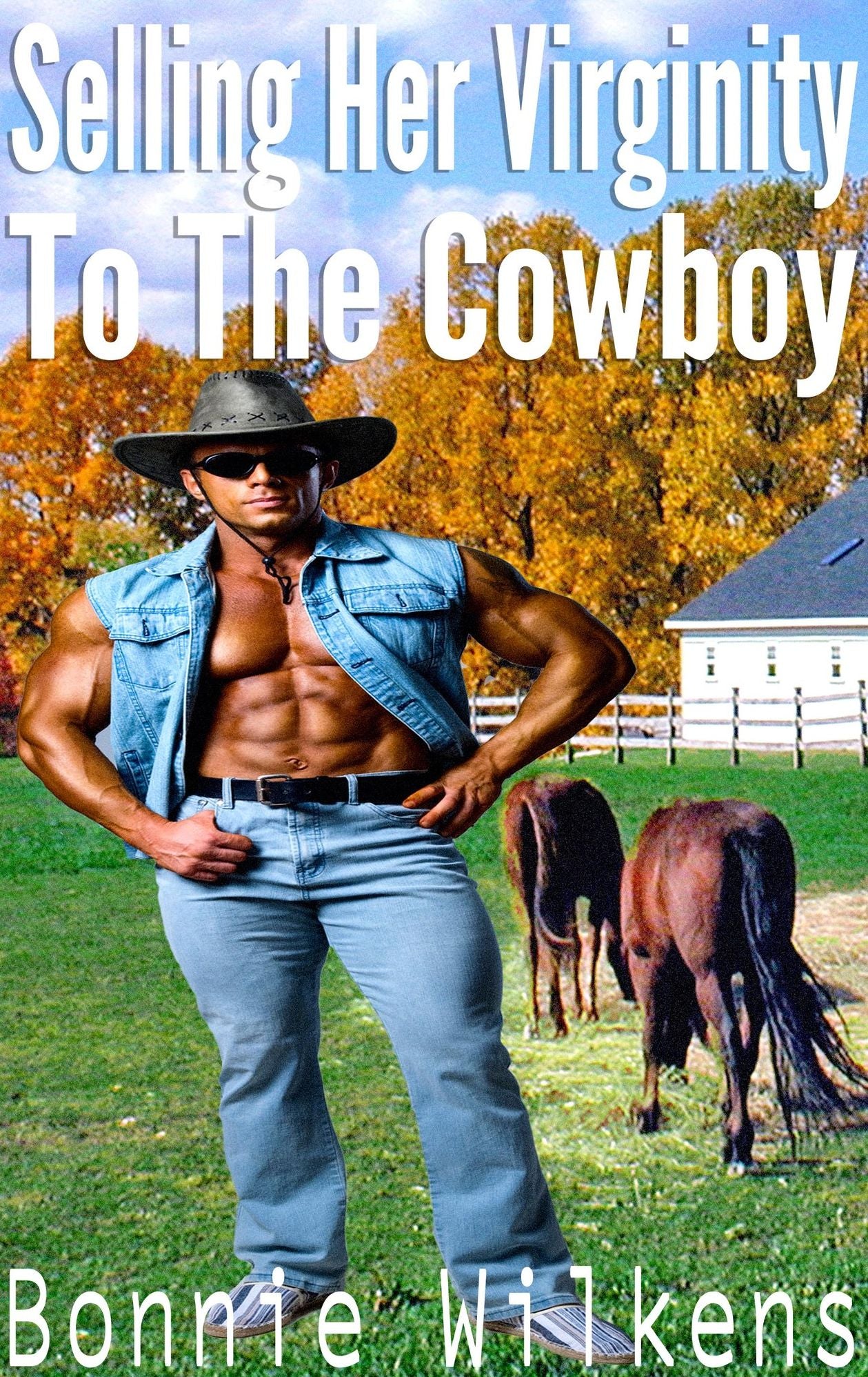 Selling Her Virginity To The Cowboy (Virgin, BDSM, Slave)