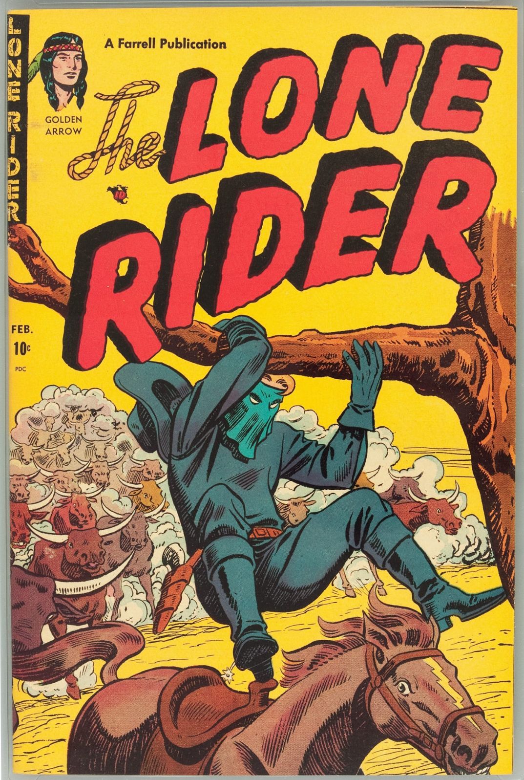 Lone Rider Number 6 Western Comic Book