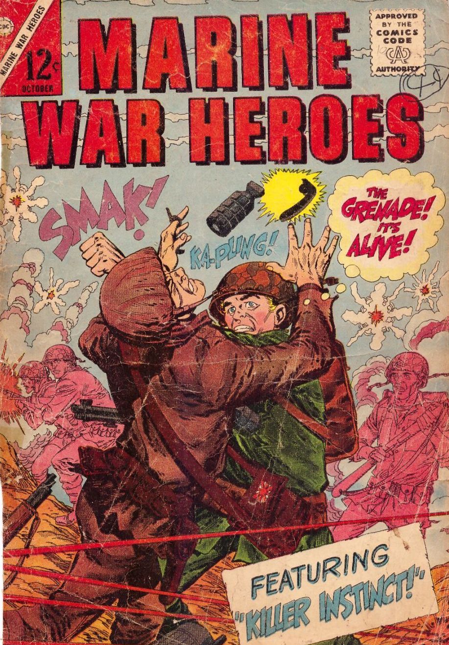 Marine War Heroes Number 10 War Comic Book