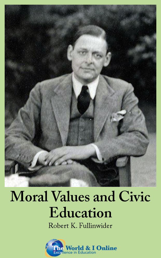 Moral Values and Civic Education: An Essay on "The Interrelation of Aims"