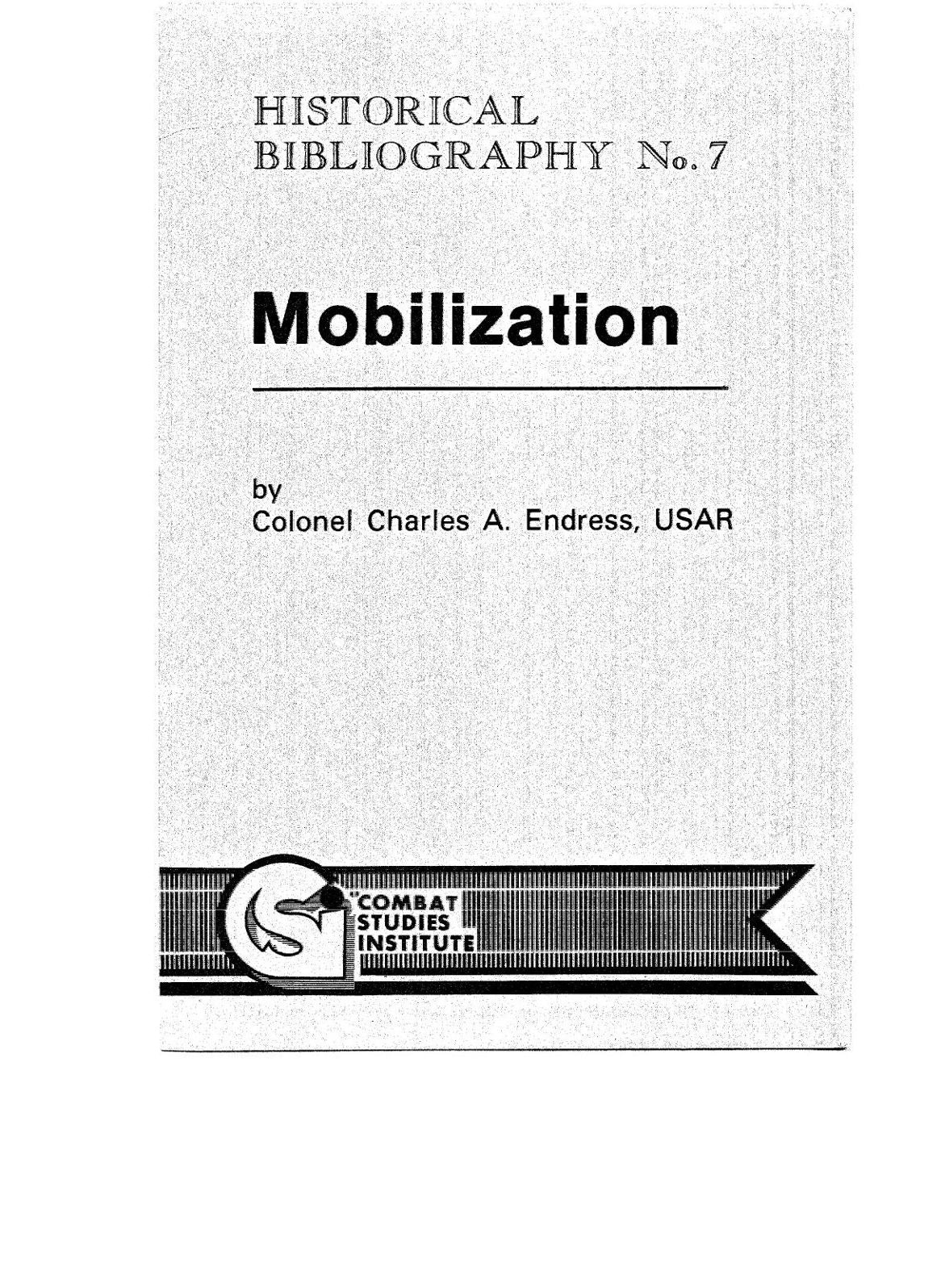 Mobilization