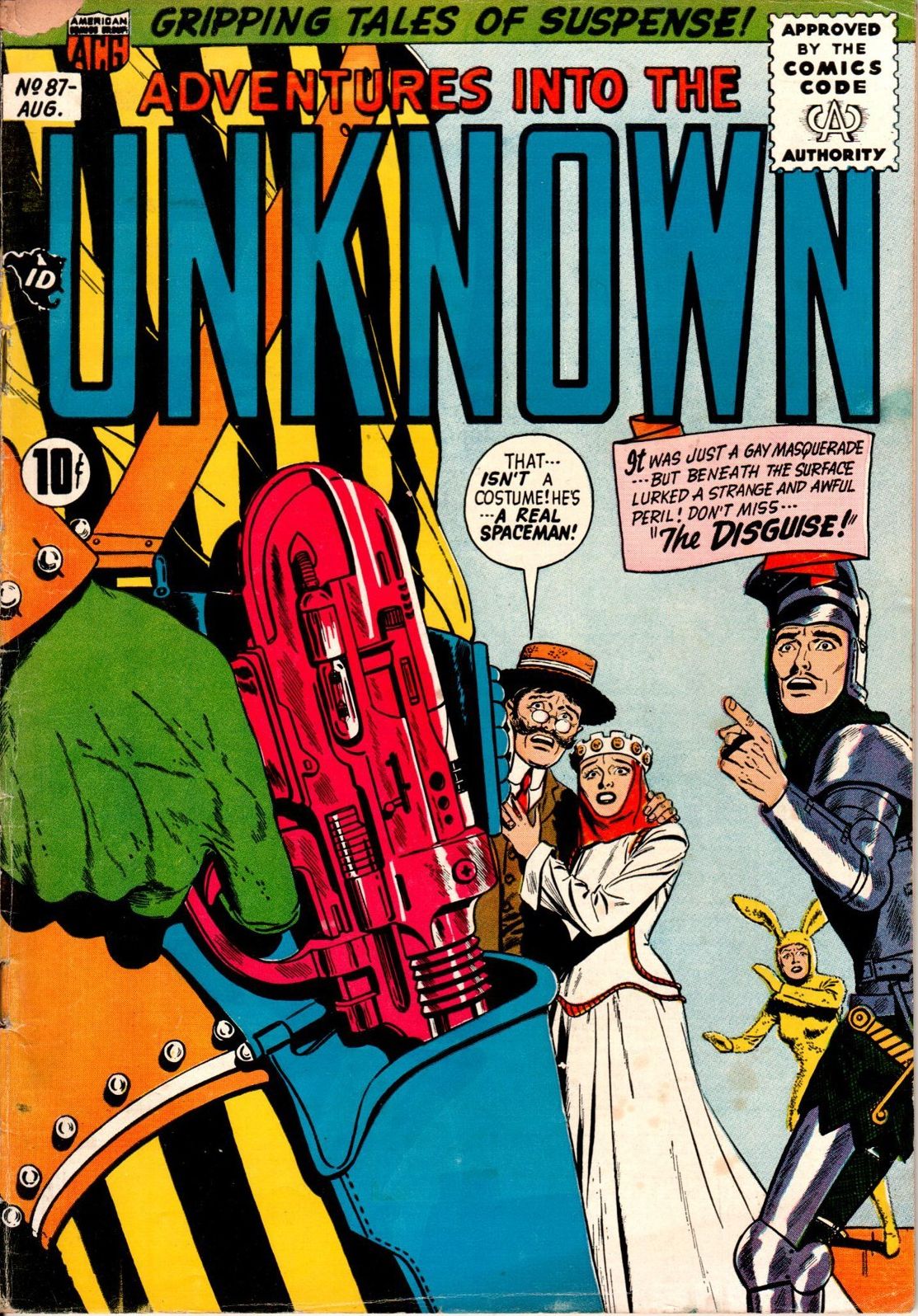 Adventures into the Unknown Number 87 Horror Comic Book