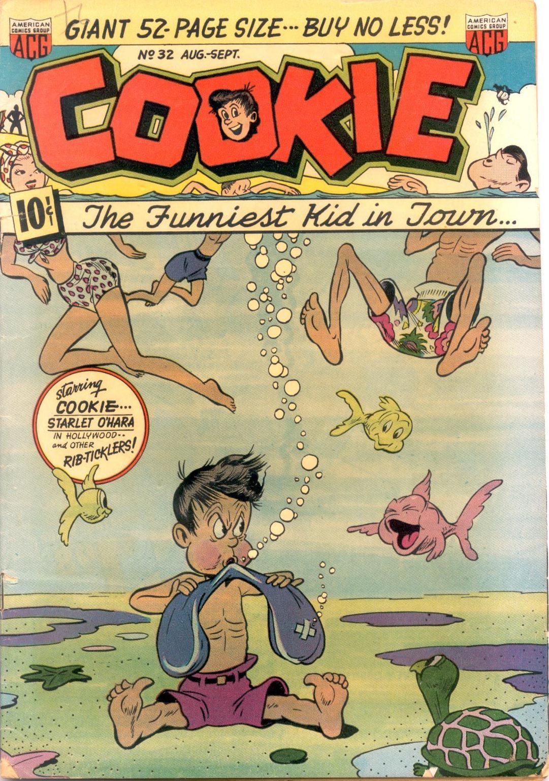 Cookie Number 32 Childrens Comic Book