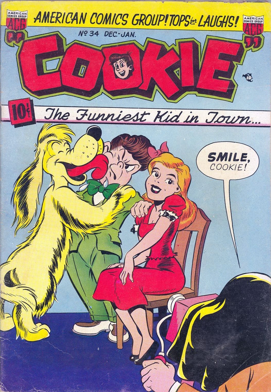 Cookie Number 34 Childrens Comic Book